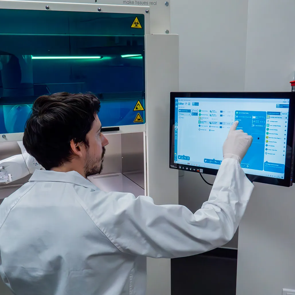 NGB-R® HMI and Zebr4D software interface