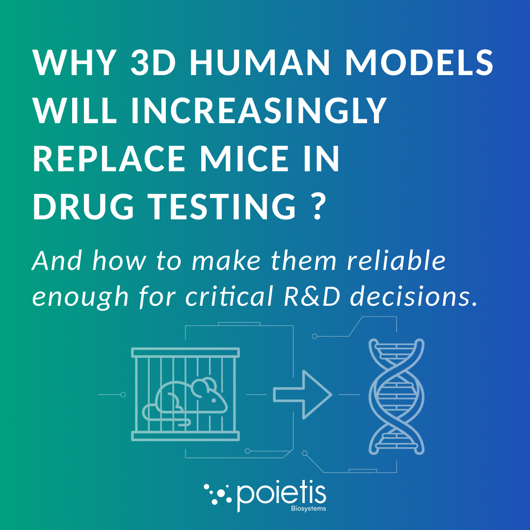 Why 3D human models will increasingly replace mice in drug testing