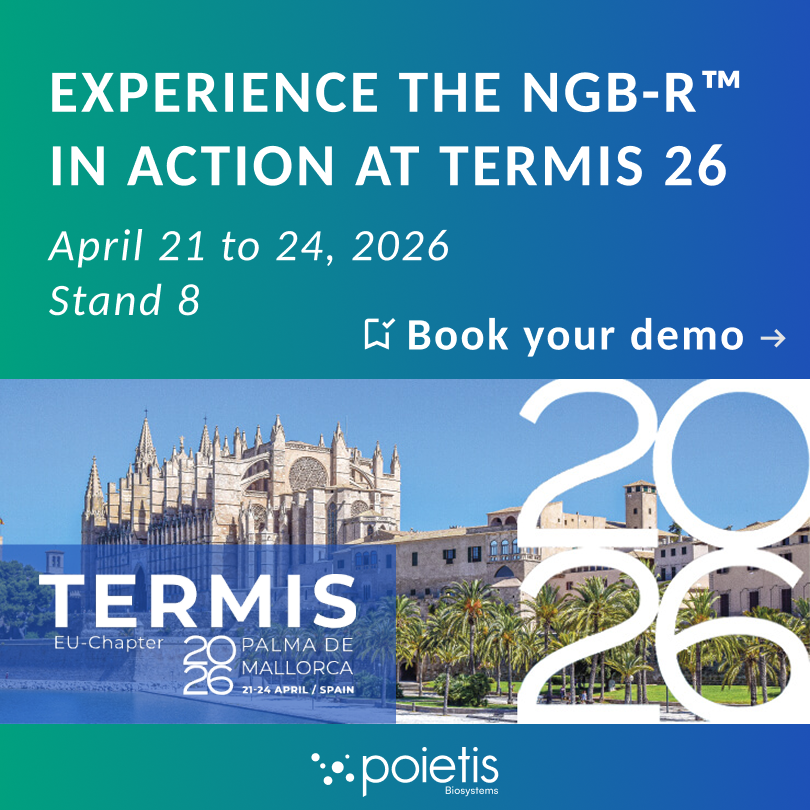 A live NGB-R® demonstration at TERMIS-EU 2026